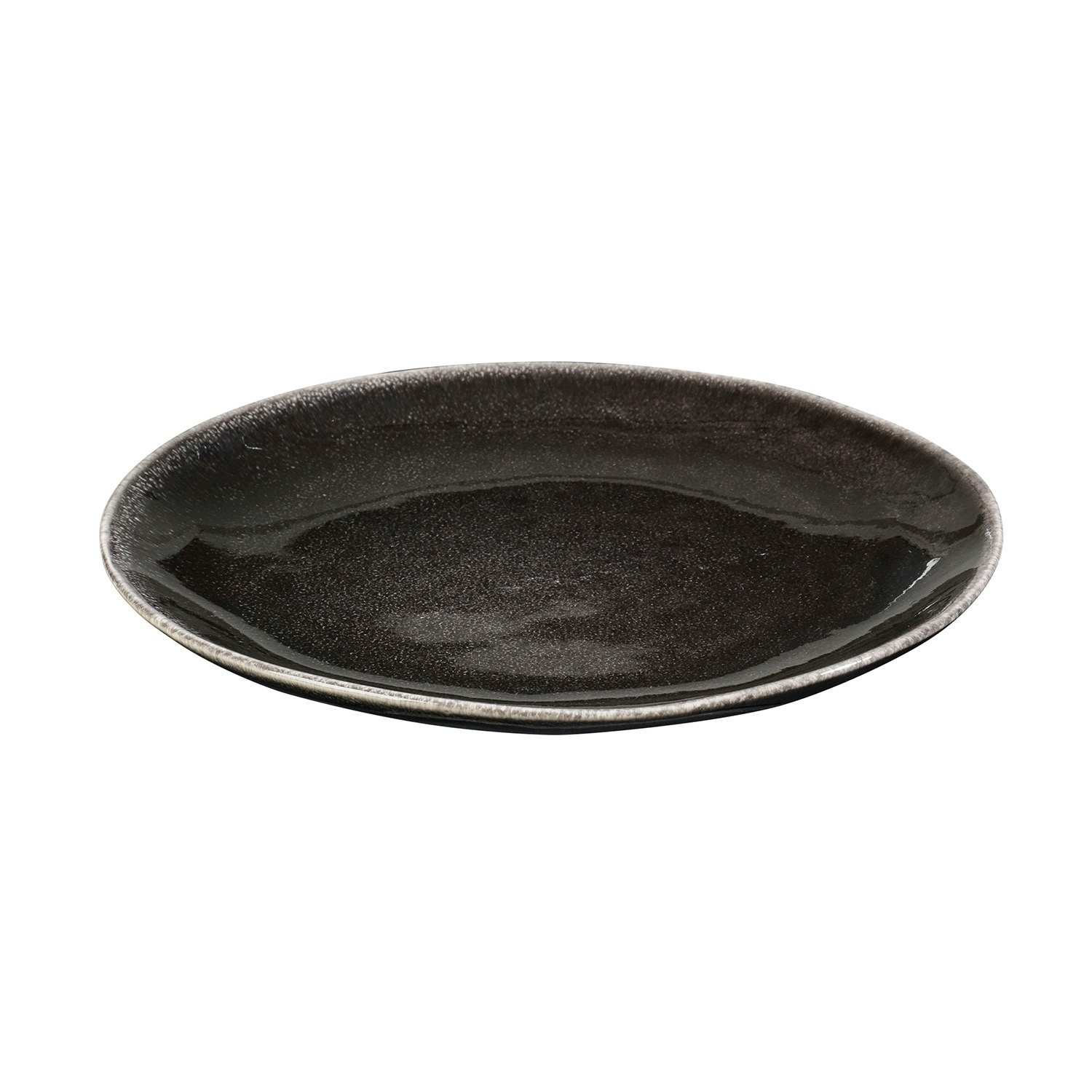 Broste Copenhagen Nordic Coal Tallerken 20cm - Asietter Stent&oslash;j Sort - 14533090
