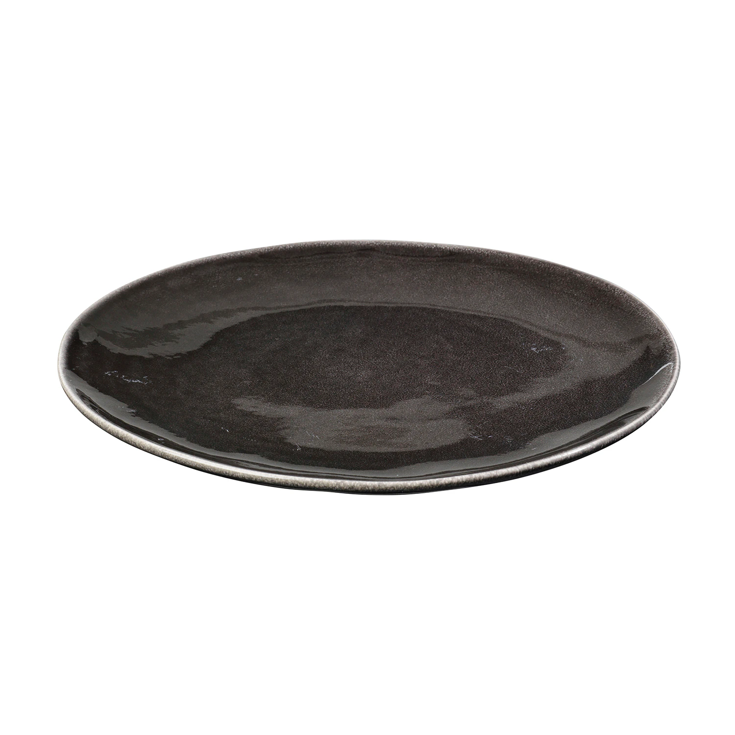 Broste Copenhagen Nordic Coal Tallerken 26 Cm - Middagstallerkner Stent&oslash;j Sort - 14533098