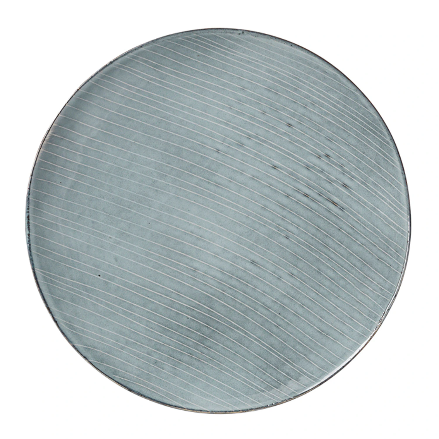 Broste Copenhagen Nordic Sea Spisetallerken 26cm Gr&aring; - Middagstallerkner Stent&oslash;j Bl&aring; - 14531033