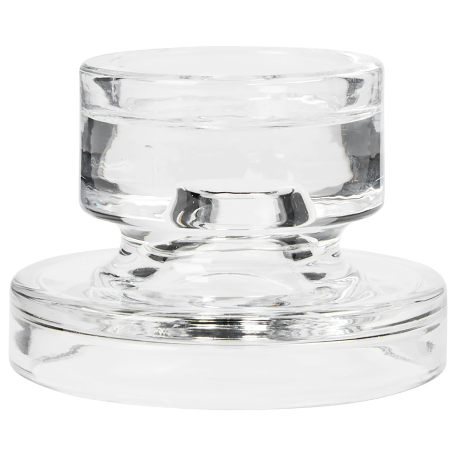 Broste Copenhagen Petra Lysestage S - Fyrfadsstager Glas Klar - 14496150