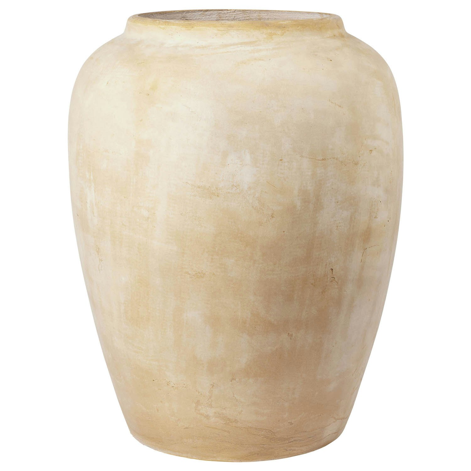 Broste Copenhagen Ray Vase Antique Beige - Vaser Ler - 14469063