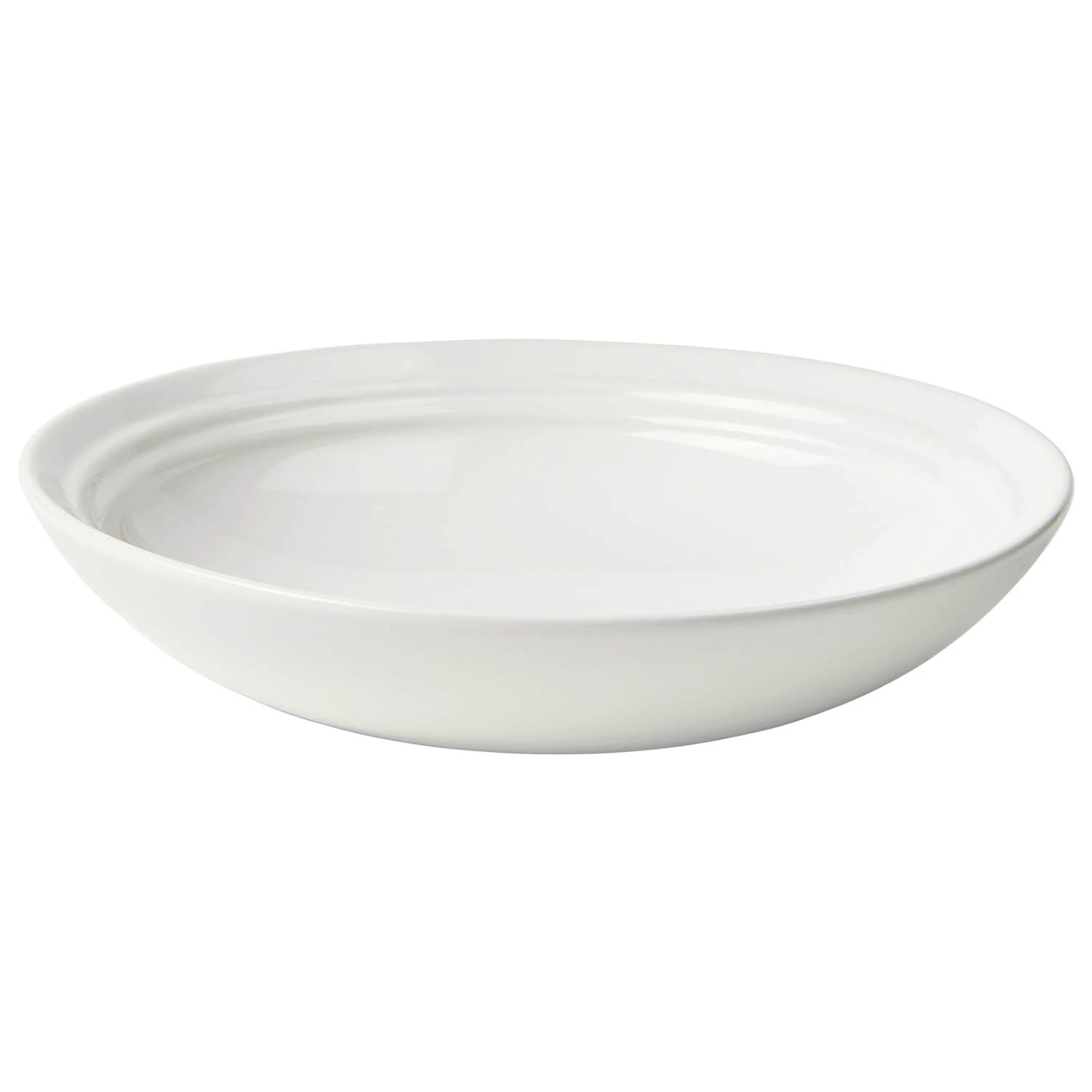 Broste Copenhagen Stevns Sk&aring;l Chalk White 21,5 Cm - Serveringssk&aring;le Stent&oslash;j Hvid - 14534011