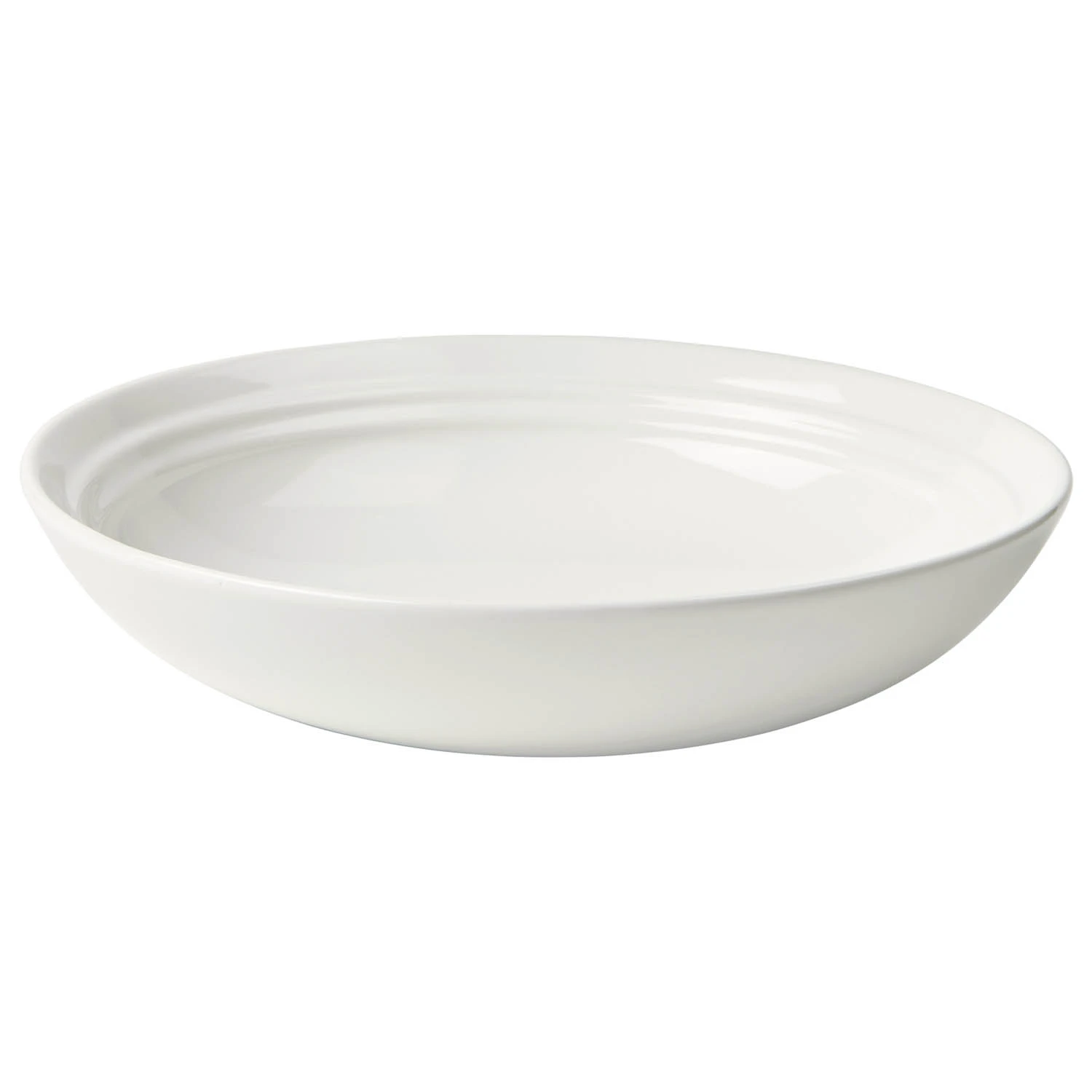 Broste Copenhagen Stevns Sk&aring;l Chalk White 23,5 Cm - Serveringssk&aring;le Stent&oslash;j Hvid - 14534012