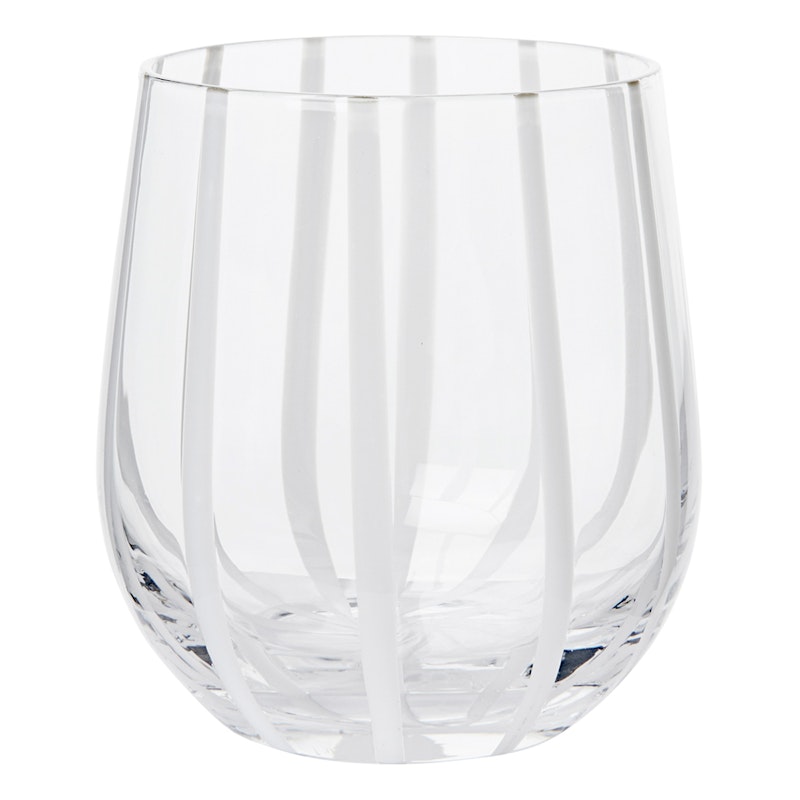 Striped Drikkeglas, 35 cl