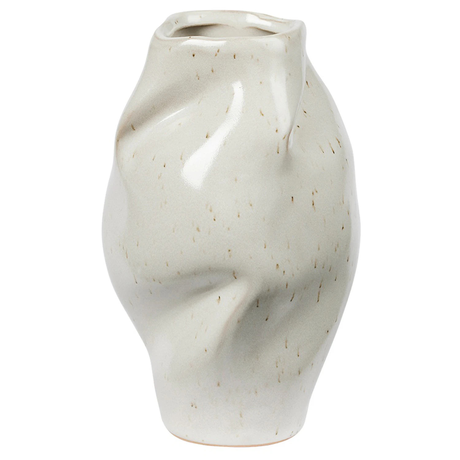 Broste Copenhagen Susie Vase 14 Cm - Vaser Stent&oslash;j Gr&aring; - 14447050