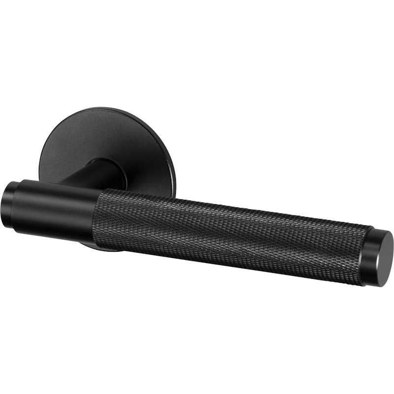 Door Handle Set Unsprung Cross, Black