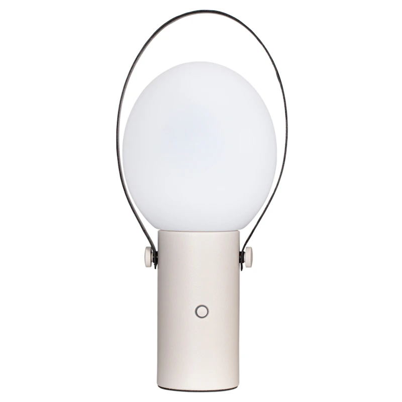 Bari Transportabel Lampe, Beige