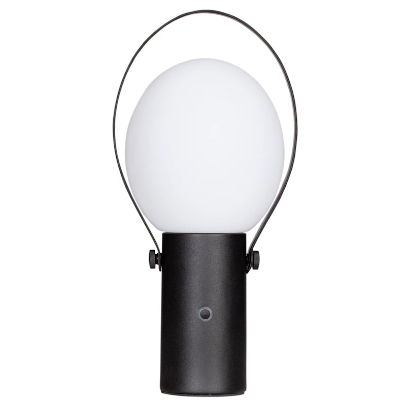 Bari Transportabel Lampe, Sand Black