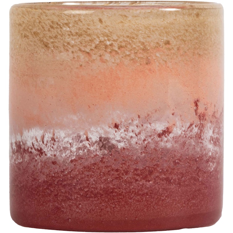 Calore Lysestage / vase M, Faded Rosa/Beige