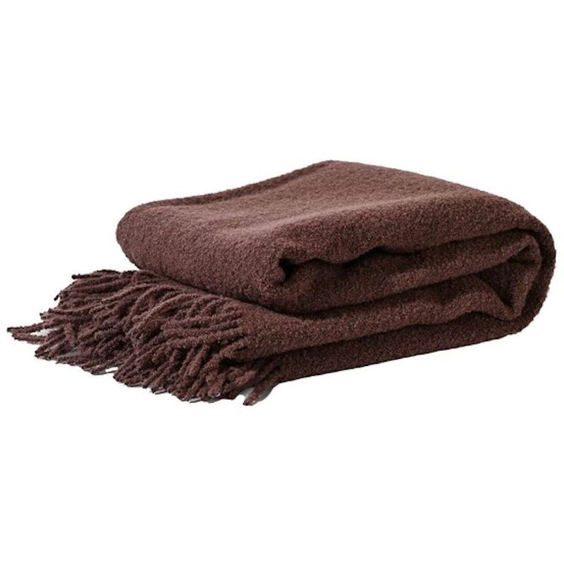 Franca Plaid 130x170 cm, Brun