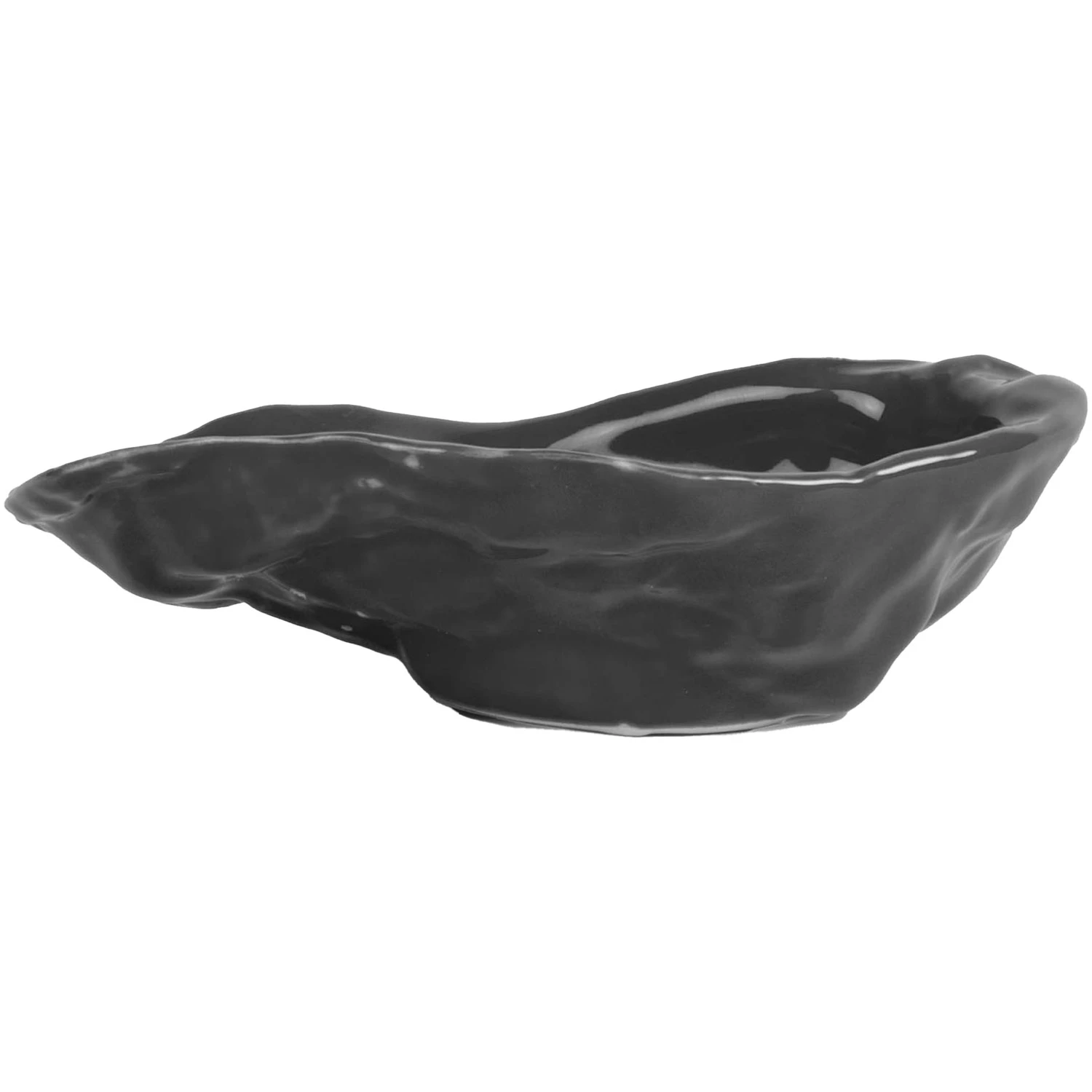Byon Oyster Sk&aring;l 8x13 Cm - Sukkersk&aring;le Dolomit Keramik Gr&aring; - 5228621305
