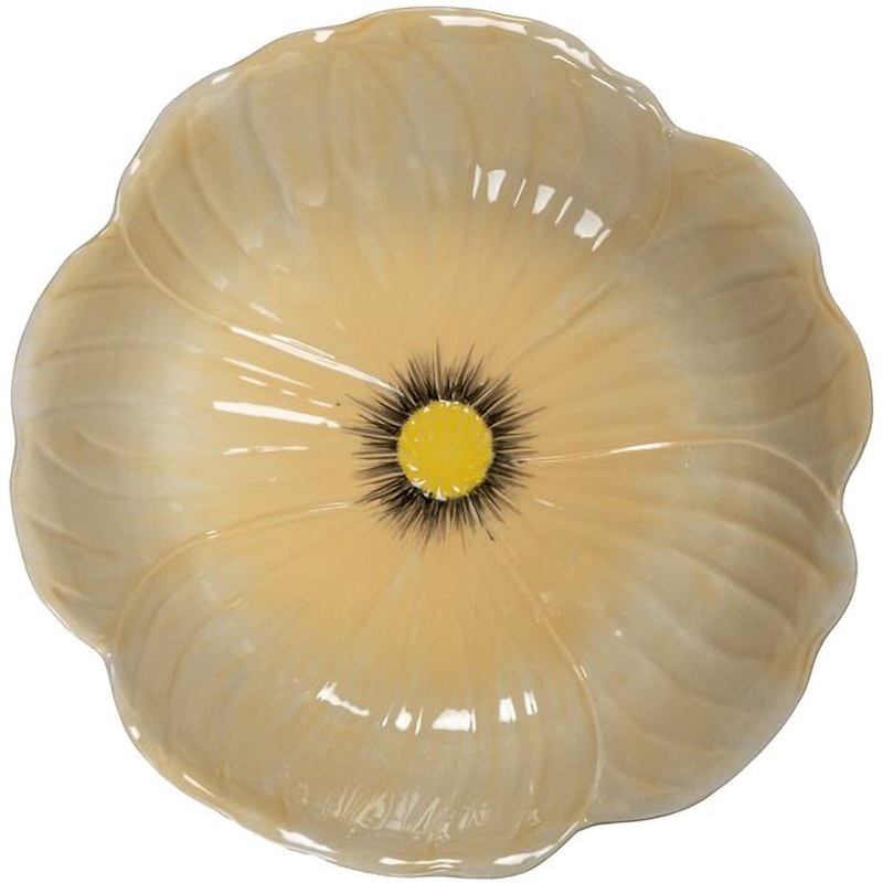 Poppy Skål 30 cm, Beige