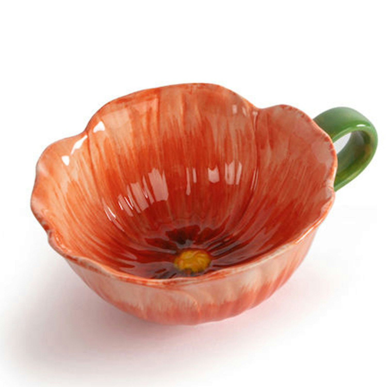 Byon Poppy Sk&aring;l - Kaffekopper Stent&oslash;j R&oslash;d - 5283908006