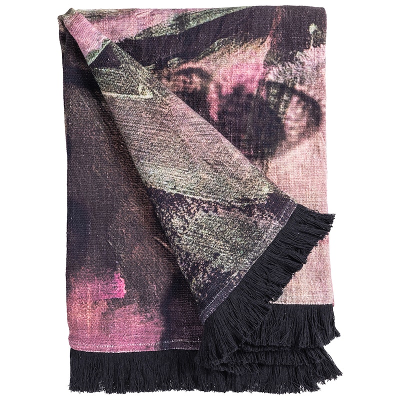 Butterfly Queen Plaid 130x170 cm, Rosa