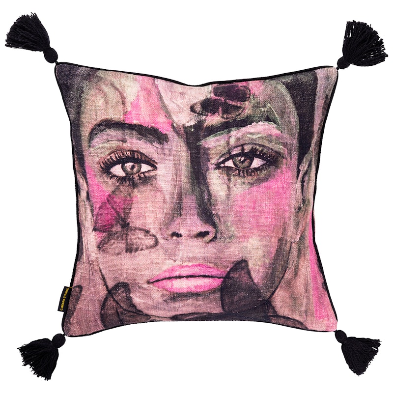 Butterfly Pudebetræk 50x50 cm, Rosa