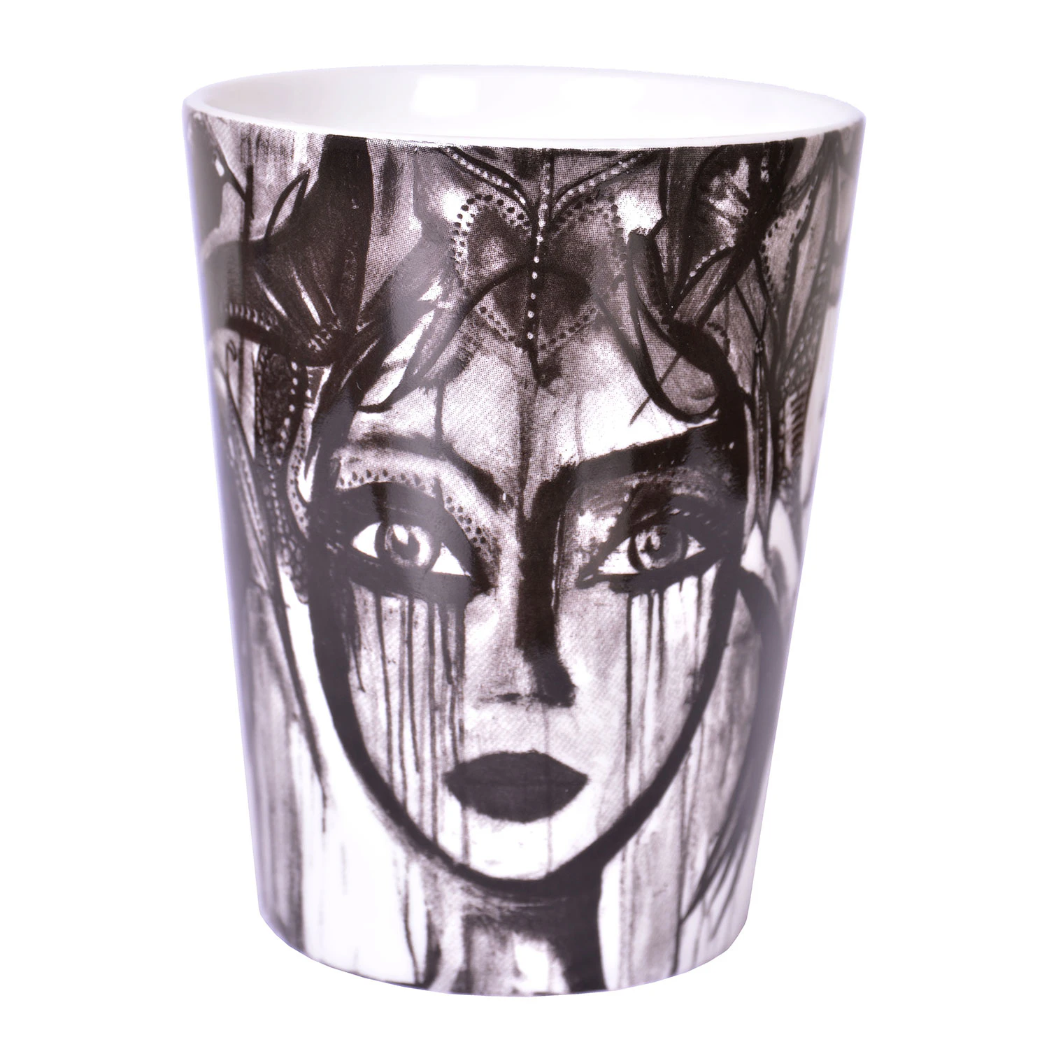 Carolina Gynning Slice Of Life Krus 35cl /hvid - Kaffekopper Porcel&aelig;n Sort - 776619