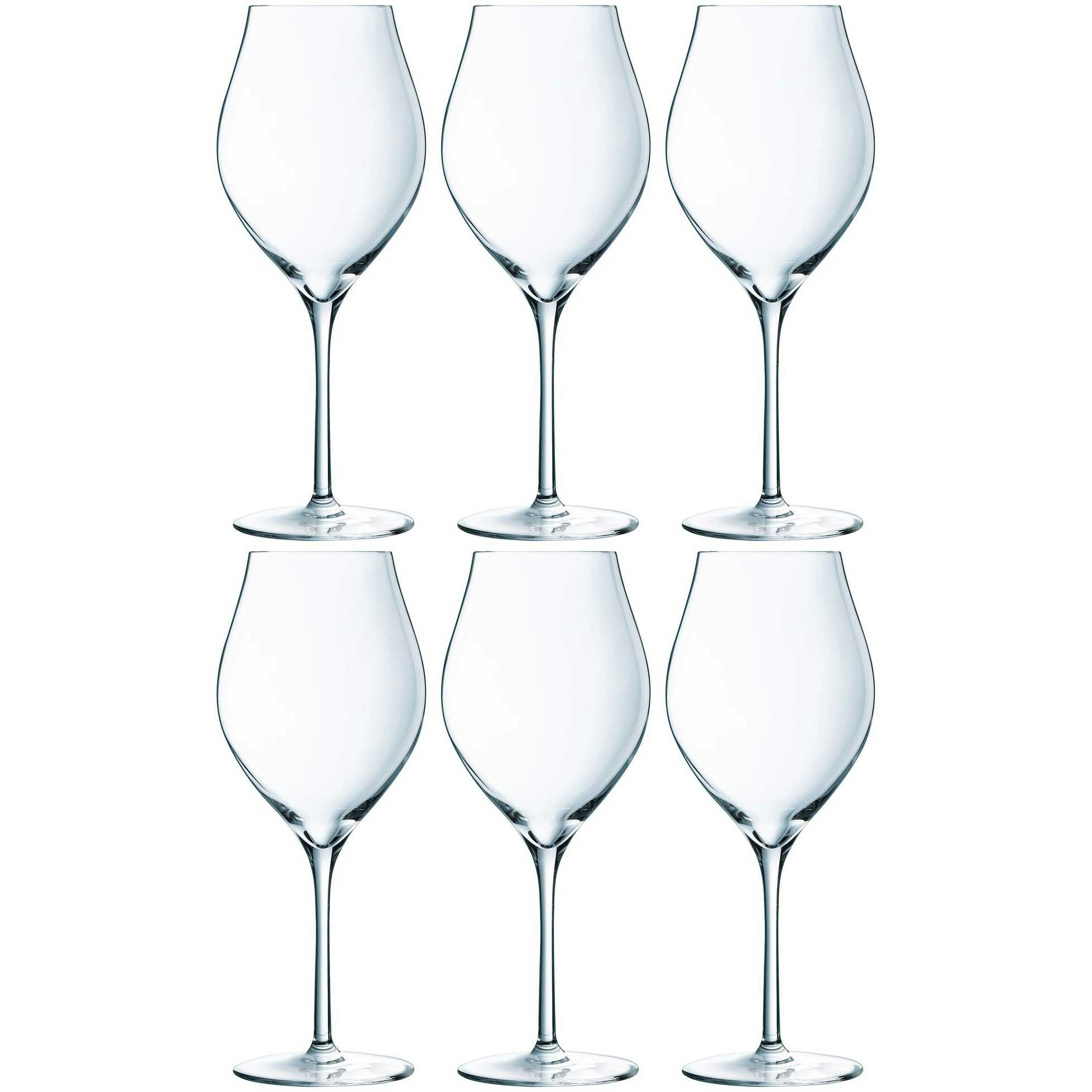 Chef&Sommelier Exaltation R&oslash;dvinsglas 55 Cl 6-pak - Vinglas Krystal Transparent - 60231258