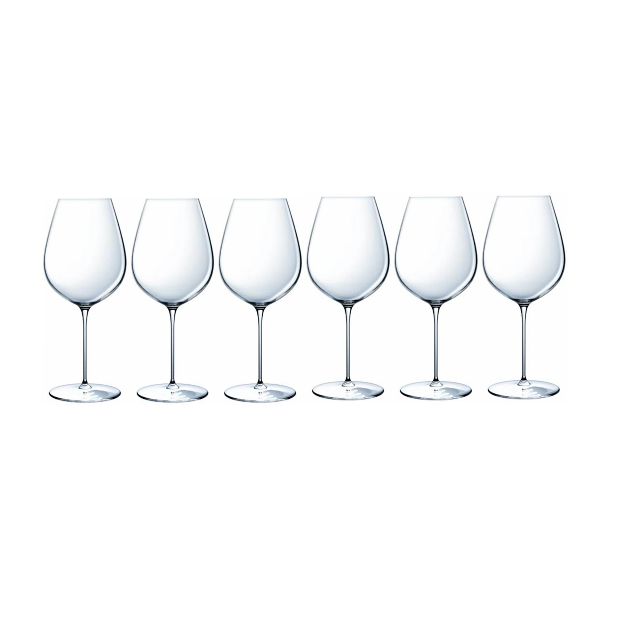 Chef&Sommelier Galea R&oslash;dvinsglas 65 Cl 6-pak - Vinglas Krystal Klar - 60236147