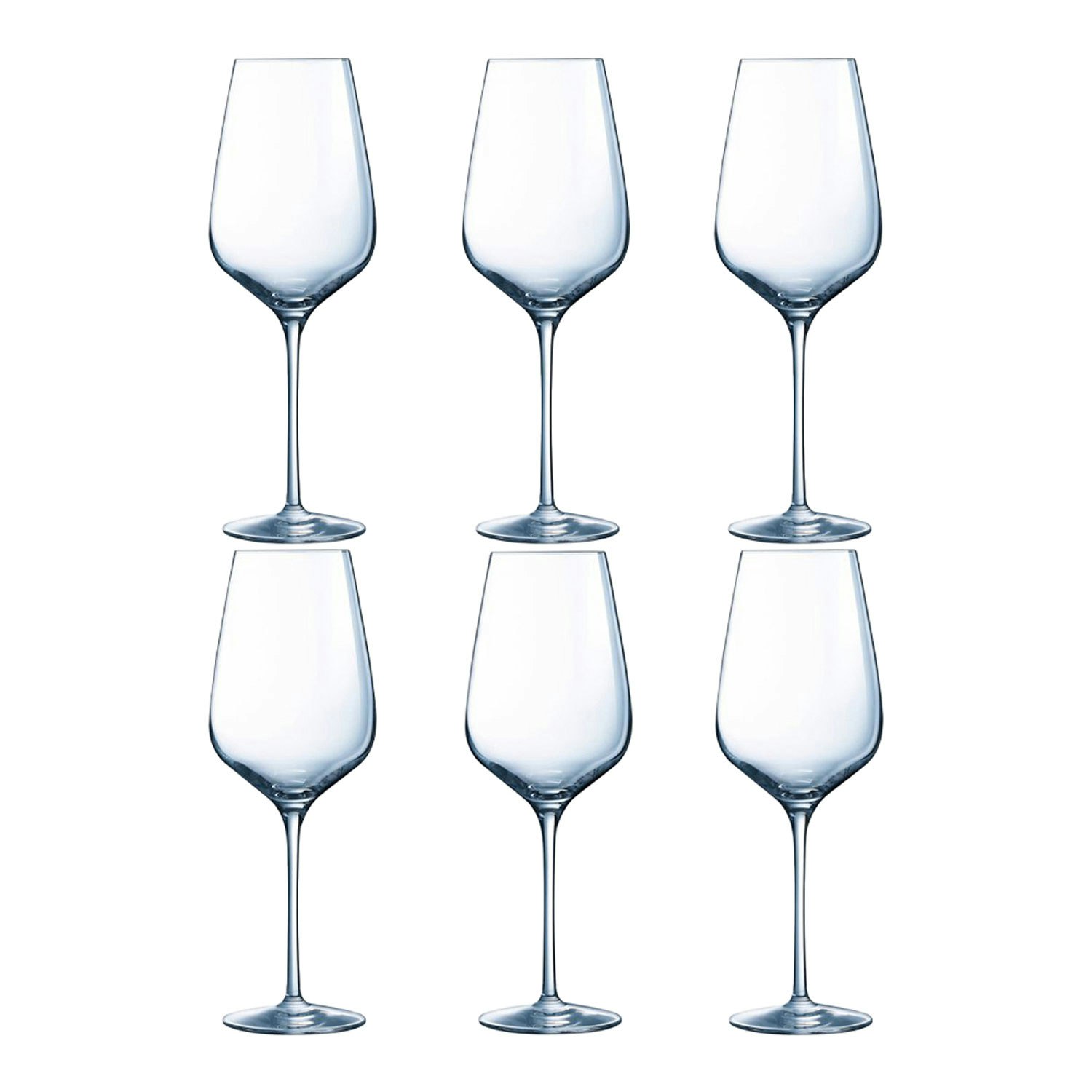 Chef&Sommelier Sublym Hvidvinsglas 35 Cl 6-pak - Vinglas Krystalglas Klar - 46205064