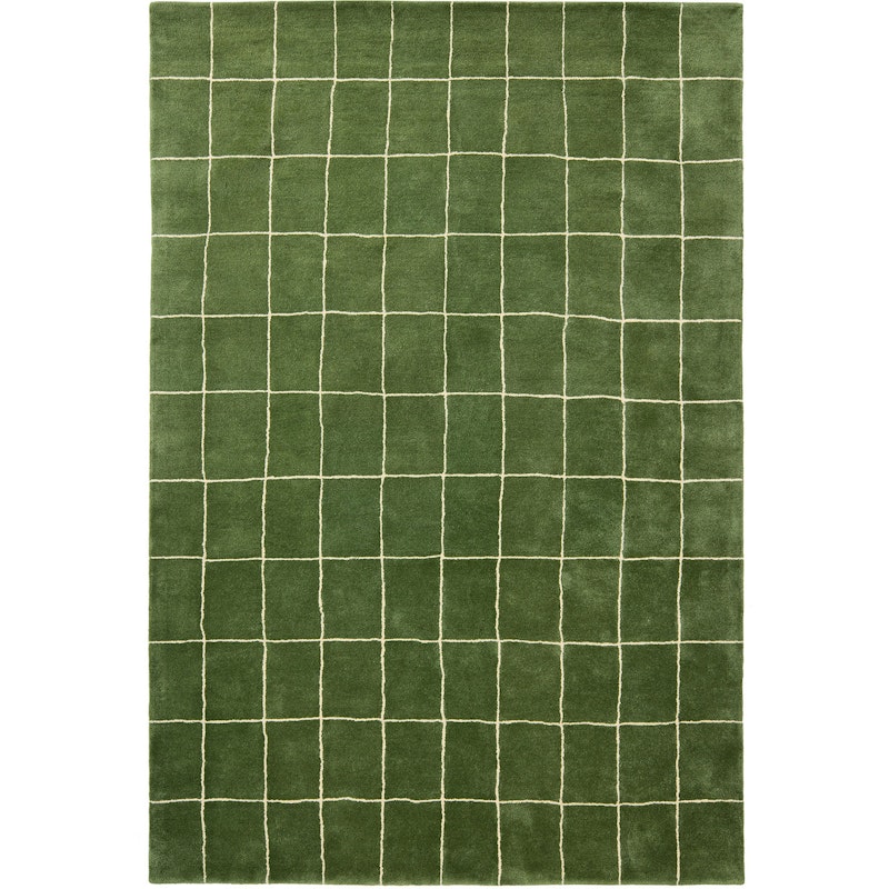 Chakra Rug, Off White Tæppe 180x270 cm, Cactus Green