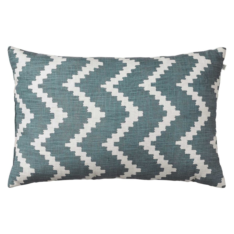 Ikat Sema Pude 40x60 cm Udendørs, Heaven Blue / Offwhite