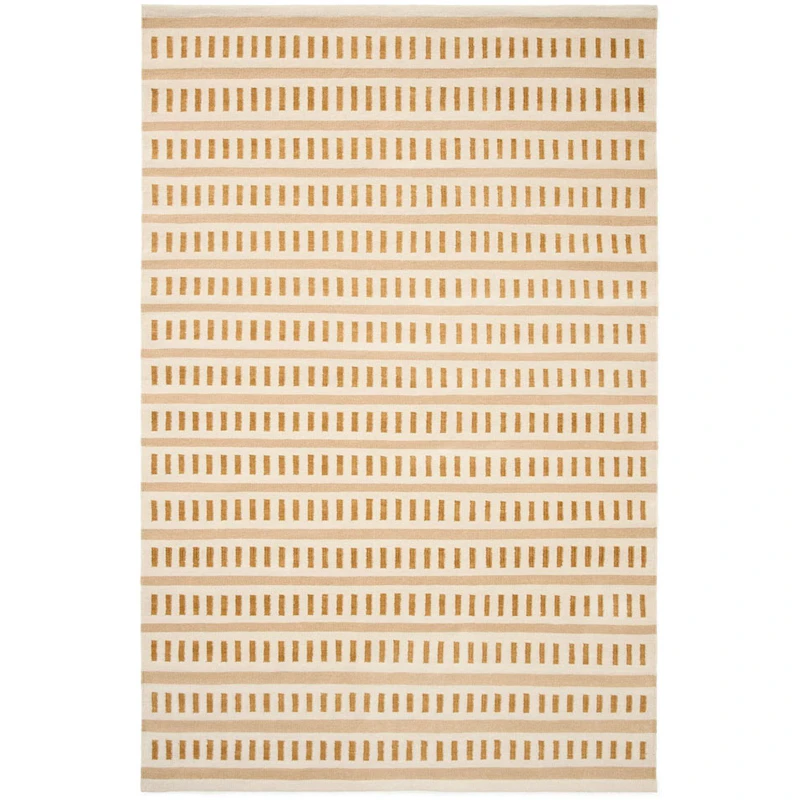 Ladakh Uldgulvtæppe 180x270 cm, Offwhite / Beige / Masala Yellow