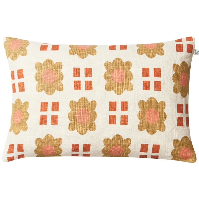 Lalit Pudebetræk 50x50 cm, Apricot Orange / Kaki