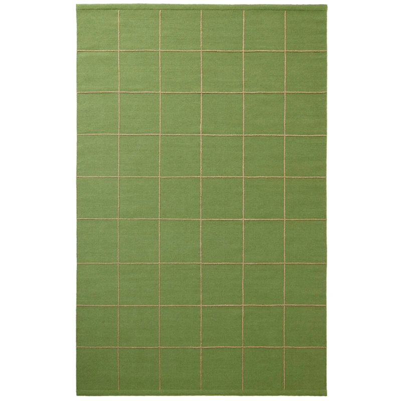 Milan Tæppe 230x320 cm, Beige / Cactus Green