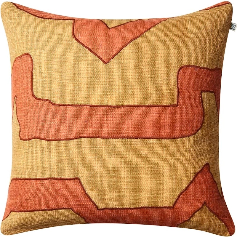 Sikkim Pudebetræk 50x50 cm, Apricot Orange / Kaki