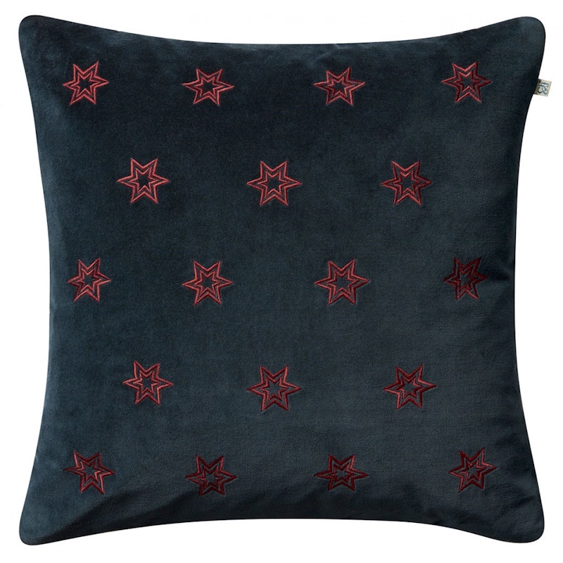 Star Pudebetræk 50x50 cm, Sea Blue