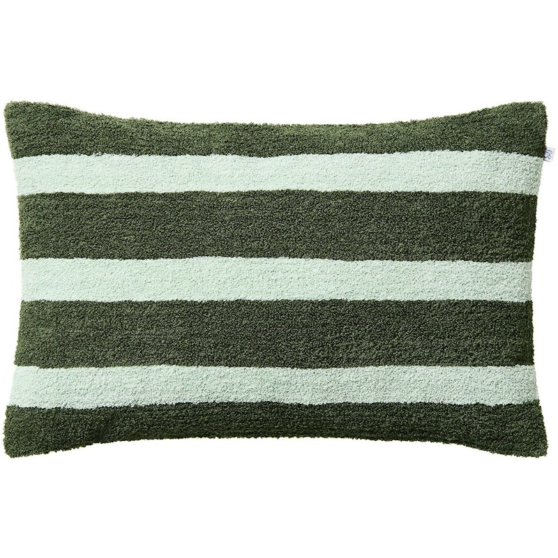 Stripe Pudebetræk 40x60 cm, Cactus Green / Aqua