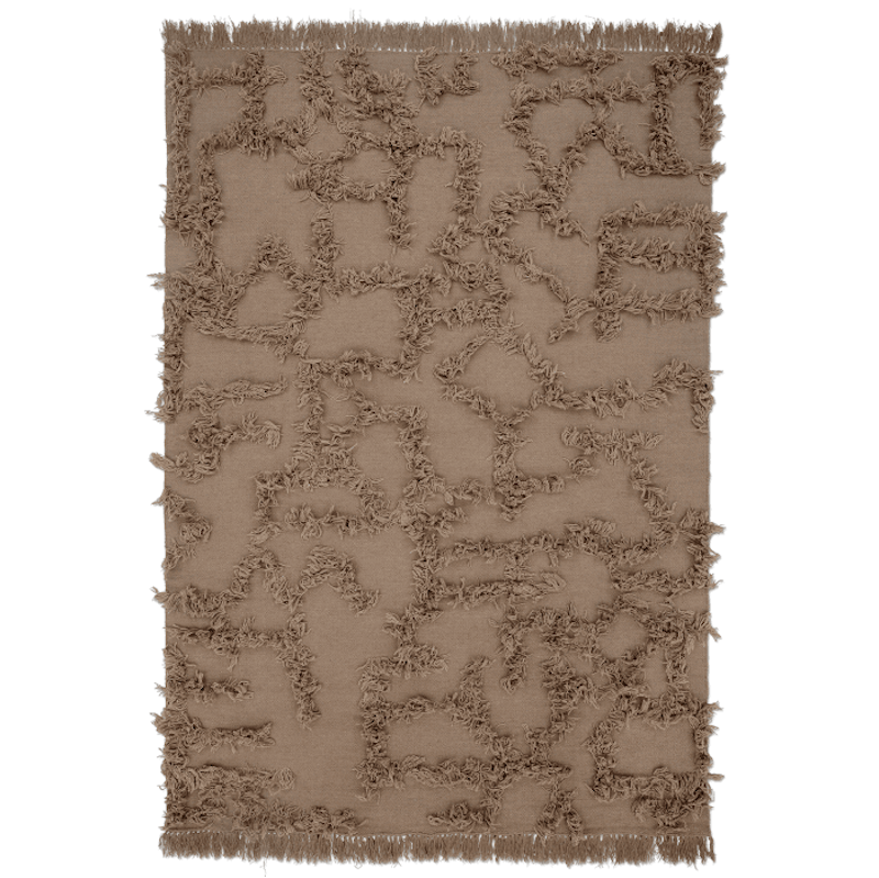 Rio Uldgulvtæppe Cappuccino, 200x300 cm