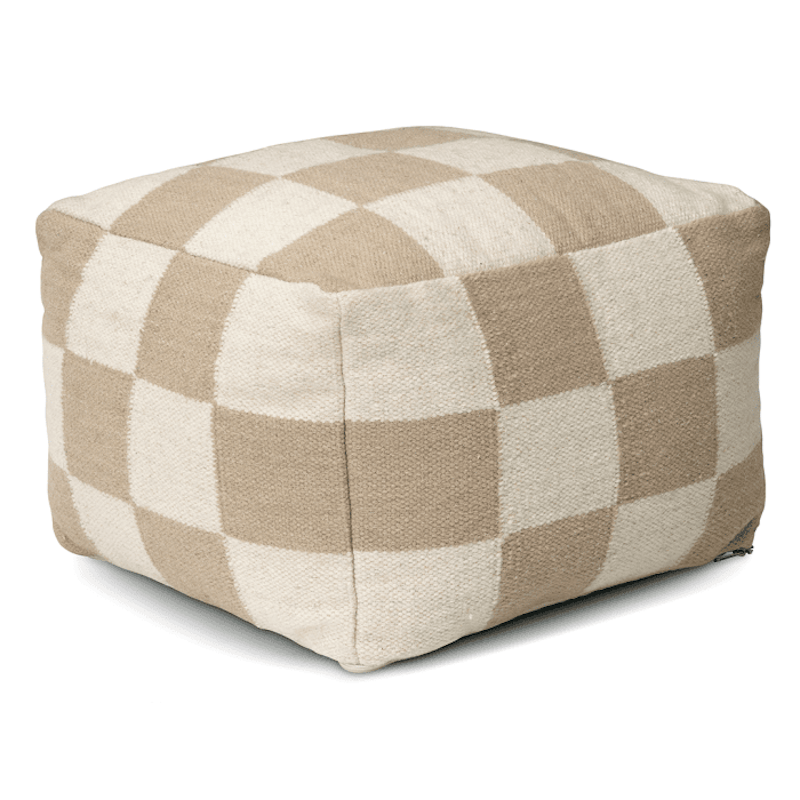Square Puf 50x50 cm, Beige