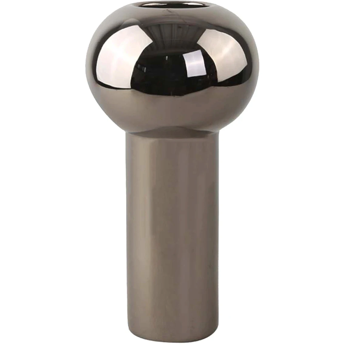 Cooee Design Pillar Vase 32 Cm - Vaser Keramik Dark Silver - HI-028-21-DS