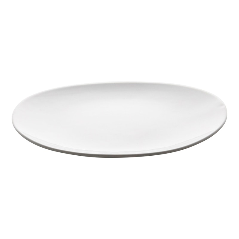 Shell Tallerken 27,5x28 cm, Hvid