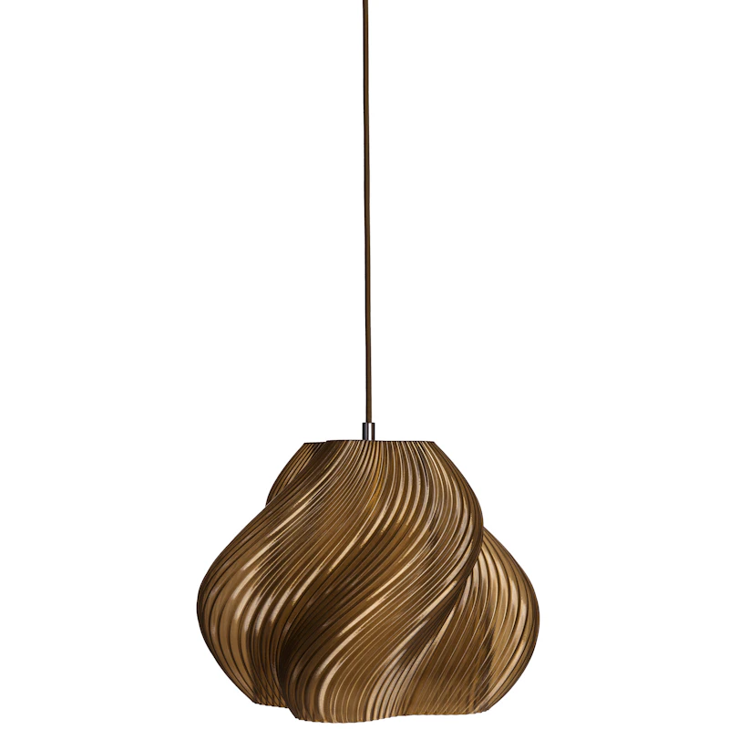 Soft Serve Pendel 02, Krom / Caramel