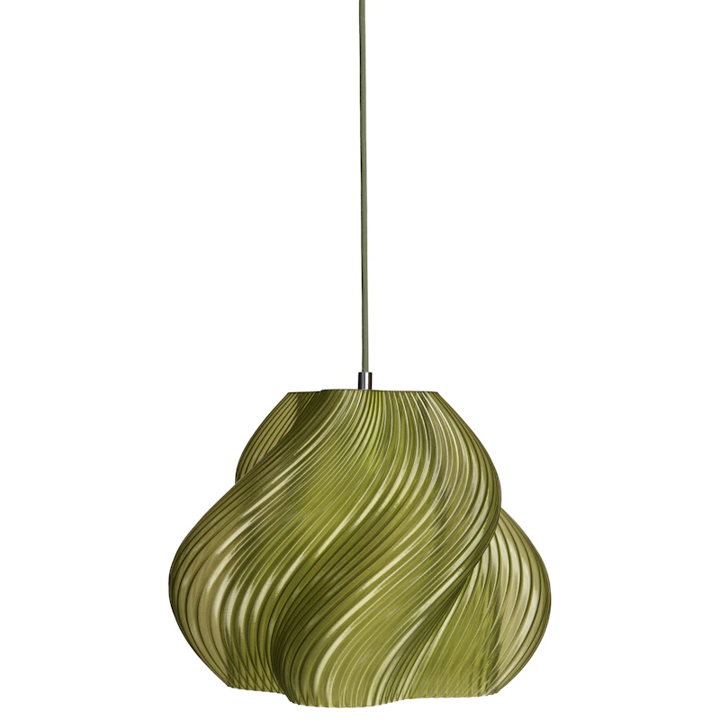 Soft Serve Pendel 03, Krom / Olivengrøn