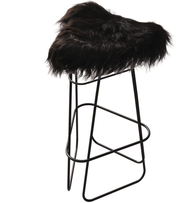 Iceland Barstol 82 cm, Sort / Wild Black