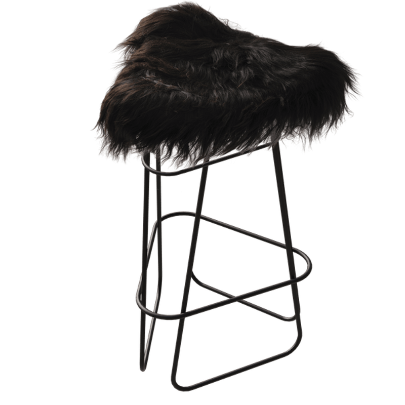 Iceland Barstol 65 cm, Sort / Wild Black