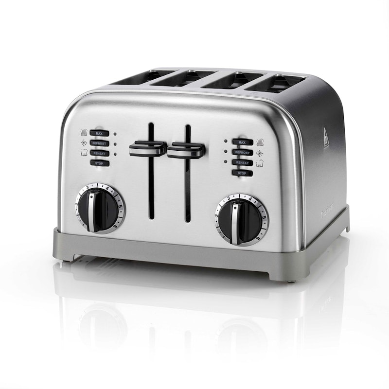 Core Collection Brødrister 4 Skiver, Steel Grey