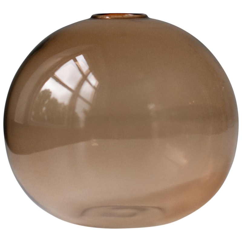 Ball Vase Ø10 cm, Beige