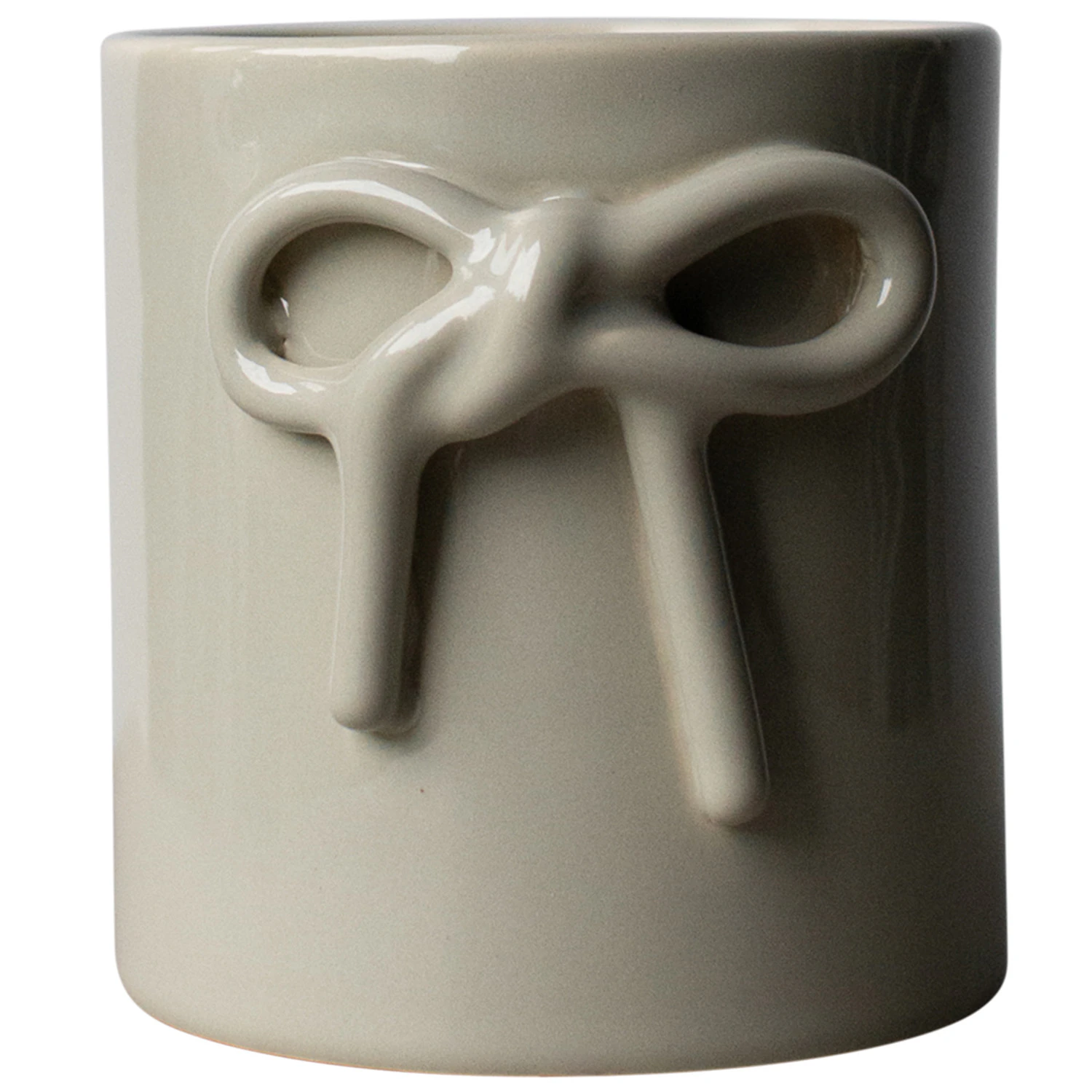 Dbkd Bow Krukke &Oslash;10 Cm - Krukker Keramik Shiny Mole - 20240501SM