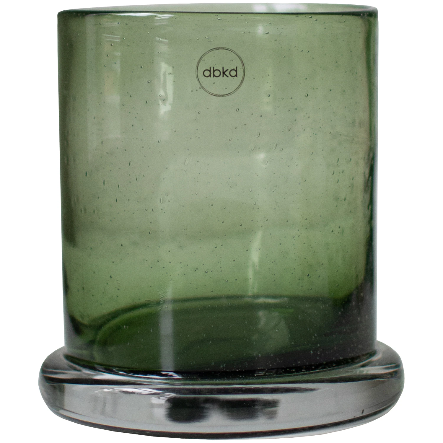 Dbkd Bubble Lysestage &Oslash;14 Cm - Lysestager Glas Gr&oslash;n - 20240302GR