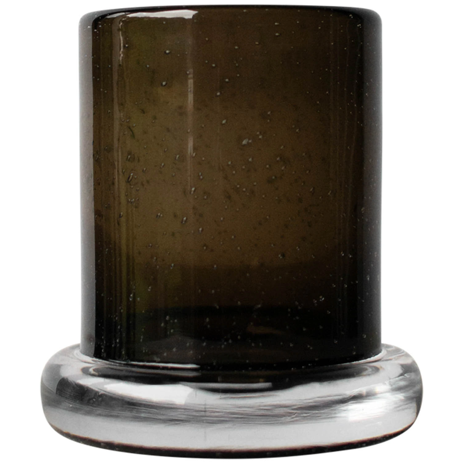 Dbkd Bubble Lysestage &Oslash;10 Cm - Lysestager Glas Brun - 20240301BR