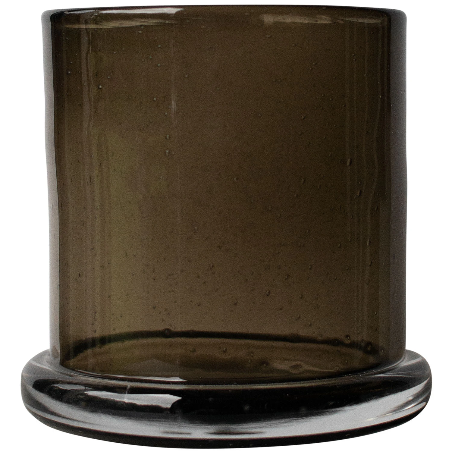 Dbkd Bubble Lysestage &Oslash;20 Cm - Lysestager Glas Brun - 20240303BR