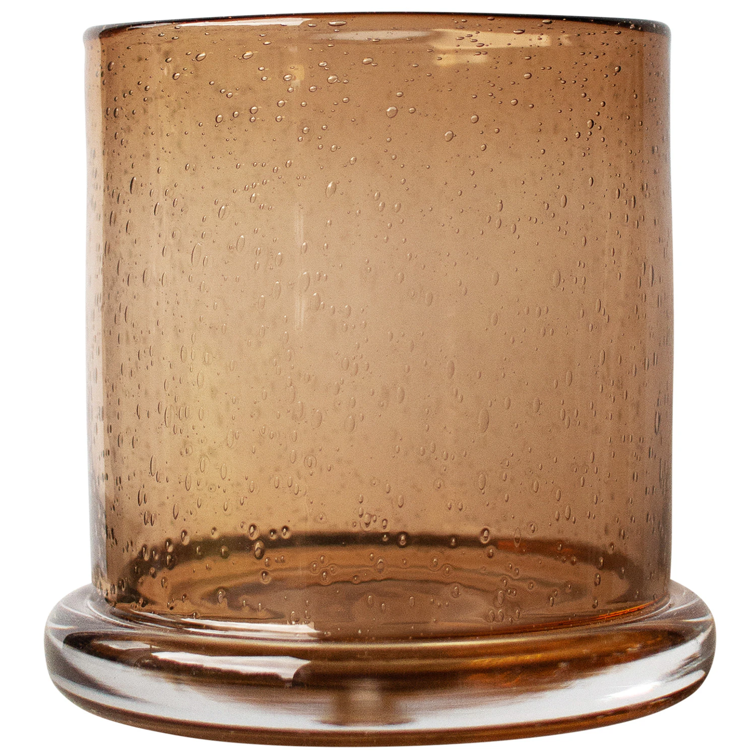 Dbkd Bubble Lysestage &Oslash;20 Cm - Lysestager Glas Rustr&oslash;d - 20240303RU