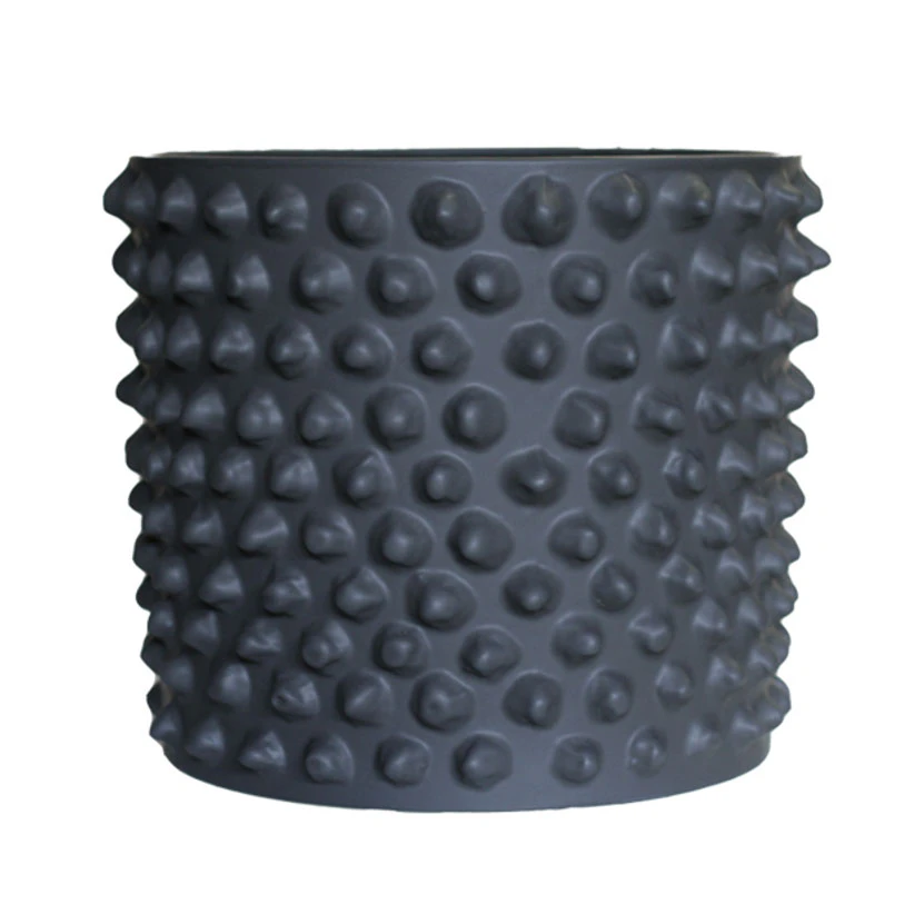 Dbkd Cloudy Krukke Medium M&oslash;rkegr&aring; - Krukker Keramik Dark Grey - 20150803DG