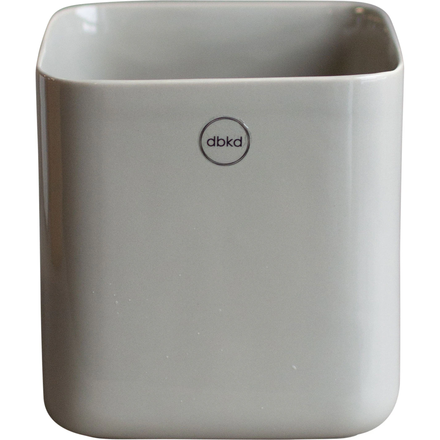 Dbkd Cube Krukke Lille H15 Cm - Krukker Keramik Shiny Mole - 20220102sm