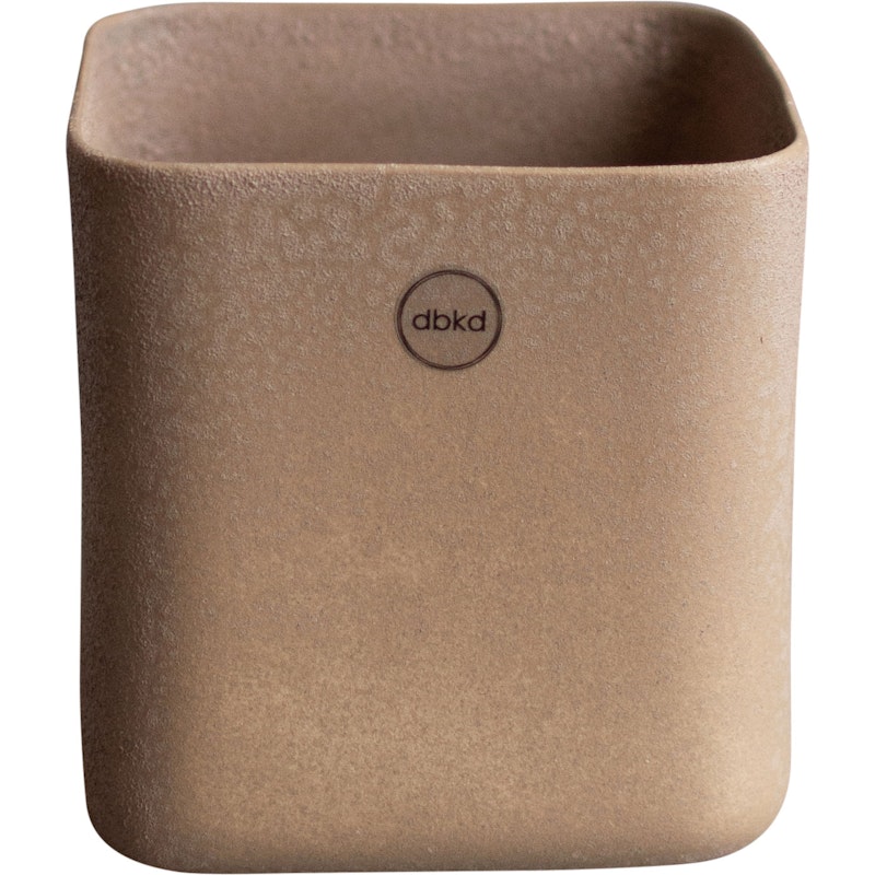 Cube Krukke Lille H15 cm, Sand