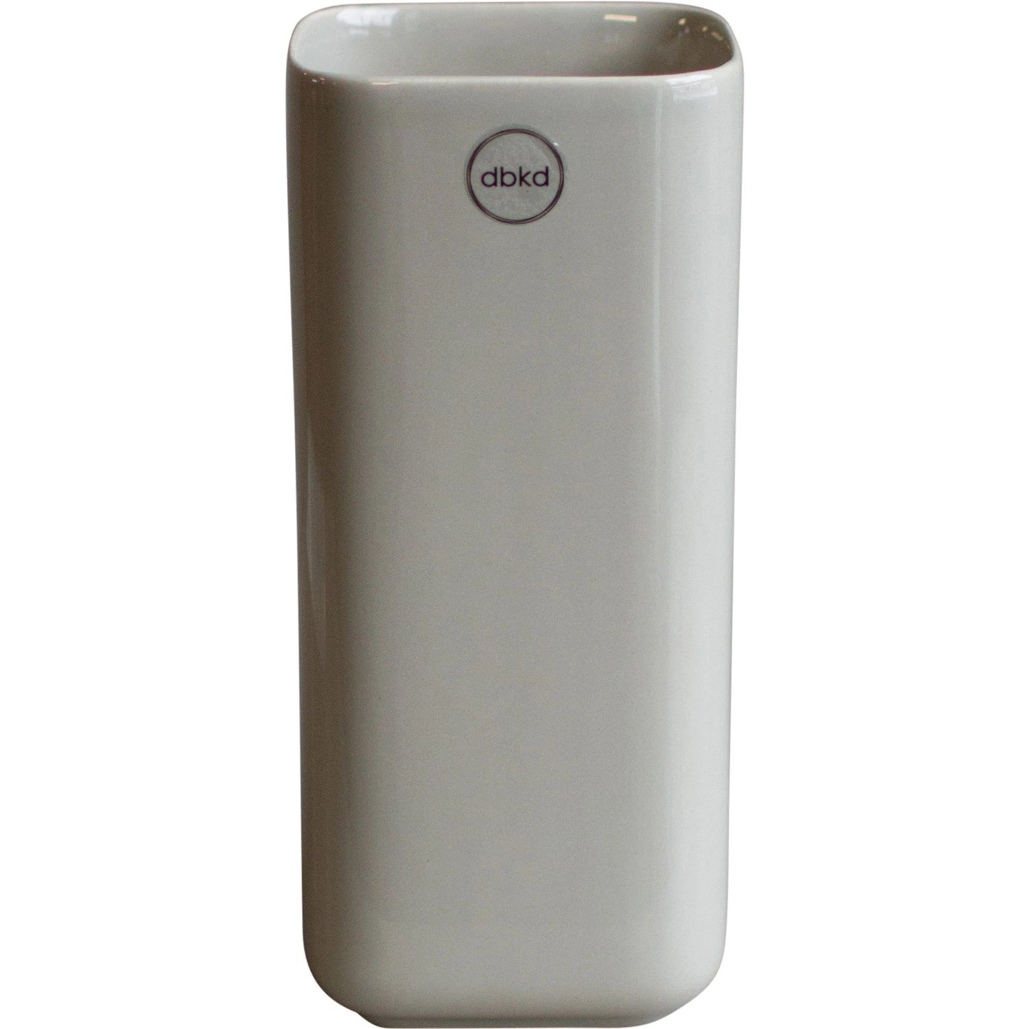 Dbkd Cube Vase H20 Cm - Vaser Keramik Shiny Mole - 20220104sm